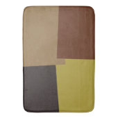 Moderne Retro-Farben Geometric #35 Badematte (Vorderseite Vertikal)