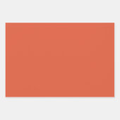 Moderne Retro-Farben Urlaub Multipurpose Geschenkpapier Set (Vorderseite)