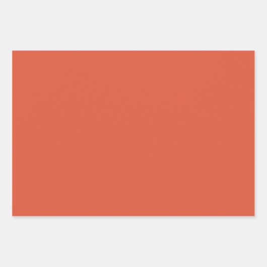 Moderne Retro-Farben Urlaub Multipurpose Geschenkpapier Set (Vorderseite)