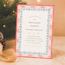 Moderne Retro Farbige Weihnachten