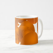 Moderne Retro-Geometrie-Design Kaffeetasse (VorderseiteRechts)