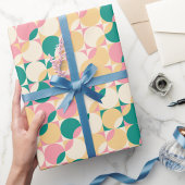 Moderne Retro Girly Herzlichen Glückwunsch Graduat Serviette