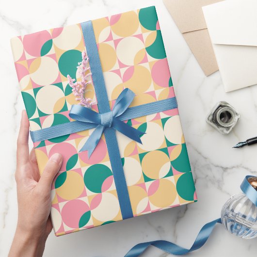 Moderne Retro Girly Herzlichen Glückwunsch Graduat Serviette