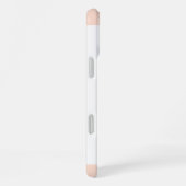 Moderne Retro-Monogramm-Initiale Zeitgenössisch Sü iPhone Hülle (Rechte Seite)