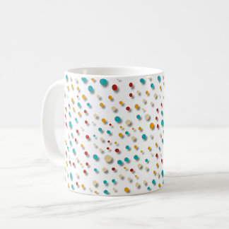 Moderne Retro-Muster-Kaffeetasse Geschenk Kaffeetasse