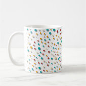 Moderne Retro-Muster-Kaffeetasse Geschenk Kaffeetasse (Links)