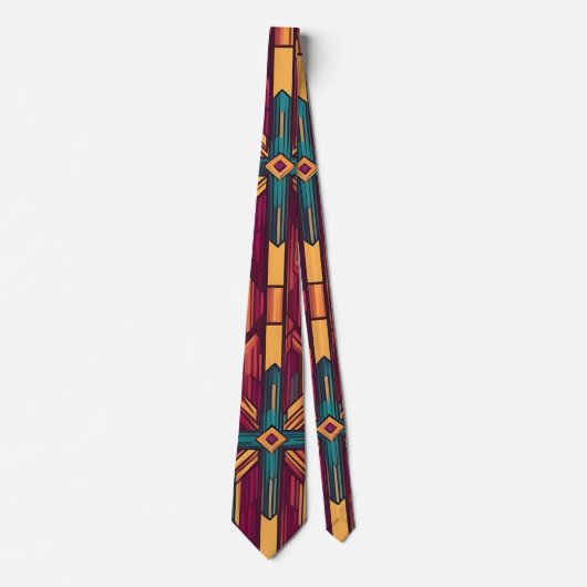 Moderne Retro Neck Tie Krawatte (Vorderseite)