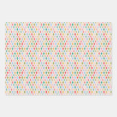 Moderne Retro-Palmfedern aus dem Mittelalter Geschenkpapier Set (Vorderseite)