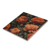 Moderne Retro Peonies Keramik Fliesen für die Wohn (Seite)