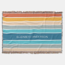 Moderne Retro-Sonnenschutzstreifen Personalisiert