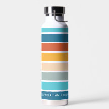 Moderne Retro-Sonnenschutzstreifen Personalisiert