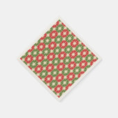 Moderne Retro-Sternexplosionen des Mittelalters Serviette (Ecke)