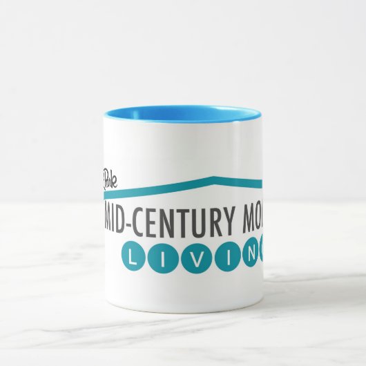 Moderne Retro Tasse (Zentrum)