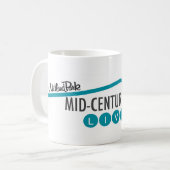Moderne Retro Tasse (Vorderseite Links)