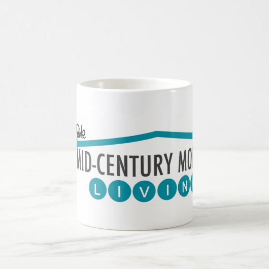 Moderne Retro Tasse (Mittel)