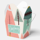 Moderne Retro-Türkische Weihnachtsbäume des Mittel Geschenkschachtel (Geöffnet)