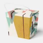 Moderne Retro-Türkische Weihnachtsbäume des Mittel Geschenkschachtel (Rückseite)