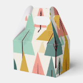 Moderne Retro-Türkische Weihnachtsbäume des Mittel Geschenkschachtel (Rückseite)