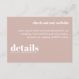 Moderne Retro-Umschließungskarte Begleitkarte