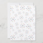 Moderne Retro-Vintage Hochzeit im Mittelalter Einladung (Rückseite)