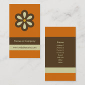 Moderne Retro Visitenkarte/Sozialvernetzungs-Karte Visitenkarte (Vorne/Hinten)