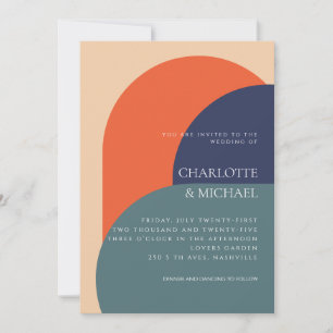 MODERNE RETRO WEDDING INVITATION COLLECTION EINLADUNG