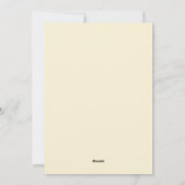 Moderne Retro-Weihnachtsfeiertage des Mitteljahrhu Feiertagskarte (Rückseite)