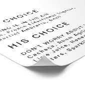 Moderne Retrobriefe Unterschrift Drinks Zeichen Poster (Ecke)