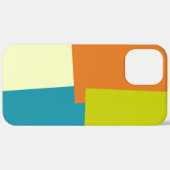 Moderne Retrofarben geometrisch Case-Mate iPhone Hülle (Rückseite / Rechts)