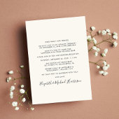 Moderne Rezeption des Arch Foto Einladung