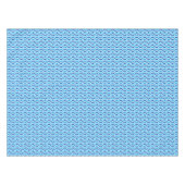 Moderne Ribbons, Kobalt & Himmelblau aus dem Mitte Tischdecke (Vorderseite (Horizontal))