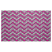 Moderne Ribbons, rosa und grau/grau/grau, Mitte de Stoff (Fat Quarter (45,7 x 55,9 cm))