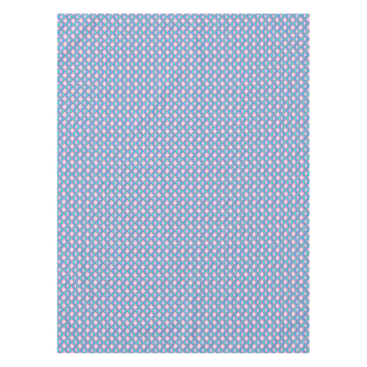 Moderne Ribbons, türkis und rosa aus dem Mittelalt Tischdecke (Vorderseite)