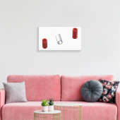 Moderne Röhren Leinwanddruck (Insitu (Wohnzimmer))