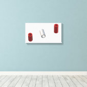 Moderne Röhren Leinwanddruck (Insitu (Holzboden))