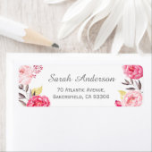 Moderne romantische botanische Chic Pink-Blume (Insitu)