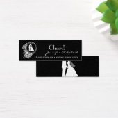 moderne romantische Couple Wedding Drinks Tickets (Schreibtisch)