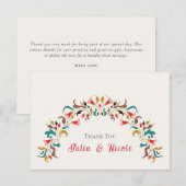 Moderne romantische Elegante Blumenzeremonie (Vorne/Hinten)