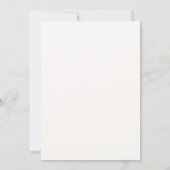 Moderne rosa Aquarell-Blumen-Script-Junggesellinne Einladung (Rückseite)