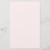 Moderne Rosa Blume Bestätigung Einladung (Rückseite)