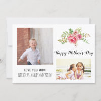 Moderne rosa Blume Mother's Day Blumenkohl Foto