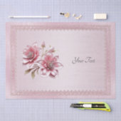 Moderne rosa Blumen Seidenpapier (Handwerk)