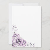 Moderne rosa Blumenüberraschung 18. Geburtstagspar Einladung (Rückseite)