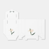 Moderne rosa Blüten Geschenkschachtel (Ungefaltet)