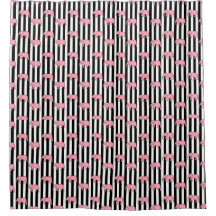 Moderne rosa Elefantenmuster Streifen