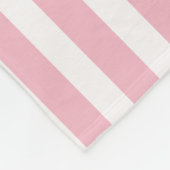 Moderne rosa Elephant Baby Milestone Blanket Fleecedecke (Ecke)