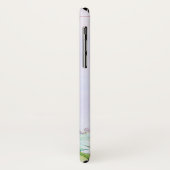 Moderne rosa Farbe Case-Mate iPhone Hülle (Hinten/Links)