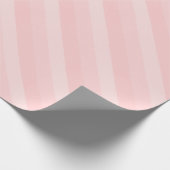Moderne rosa Farbtöne Streifen Stilvolles Geschenk Geschenkpapier (Ecke)