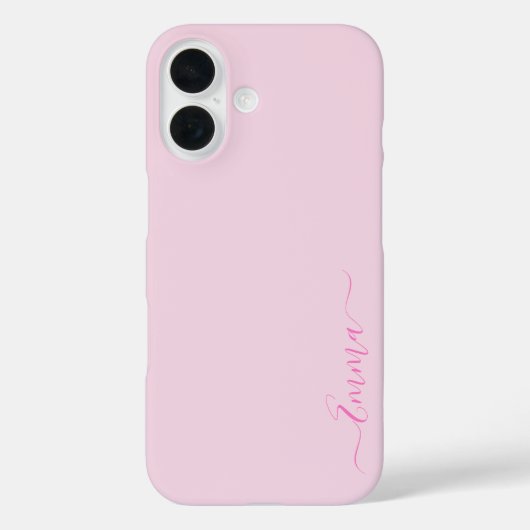 Moderne rosa Girly Print Trendy Case-Mate iPhone Hülle (Rückseite)