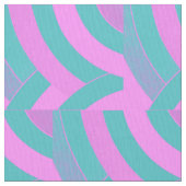 Moderne, rosa/grüne Schöpfer Stoff (Nahaufnahme)
